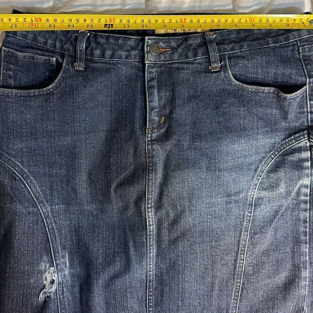 Hinta Denim Long Skirt S 15 - Picture 3 of 11